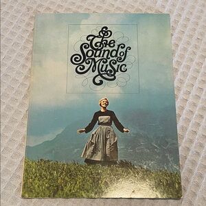 The Sound of Music Vintage movie program book